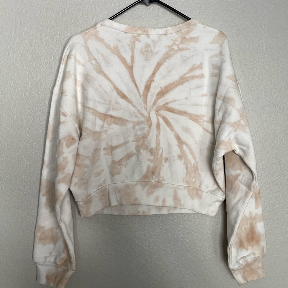 NWOT Reformation Hunter Swirl Tie Dye Crewneck Pullover Sweatshirt - Picture 7 of 9